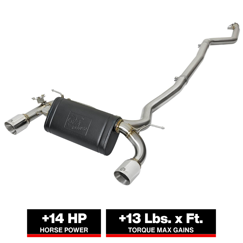 aFe MACH Force-Xp SS Cat-Back Exhaust | BMW 340i/340iX/440i/440iX (16-17) (49-36334-B)