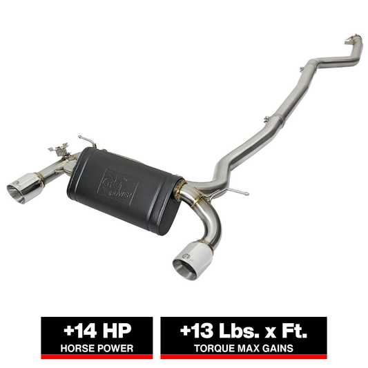aFe MACH Force-Xp SS Cat-Back Exhaust | BMW 340i/340iX/440i/440iX (16-17) (49-36334-B)