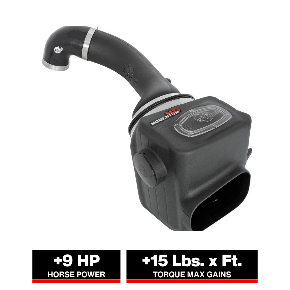 aFe 16-19 Nissan Titan XD V8 5.0L Momentum HD Cold Air Intake System w/ Pro DRY S Media