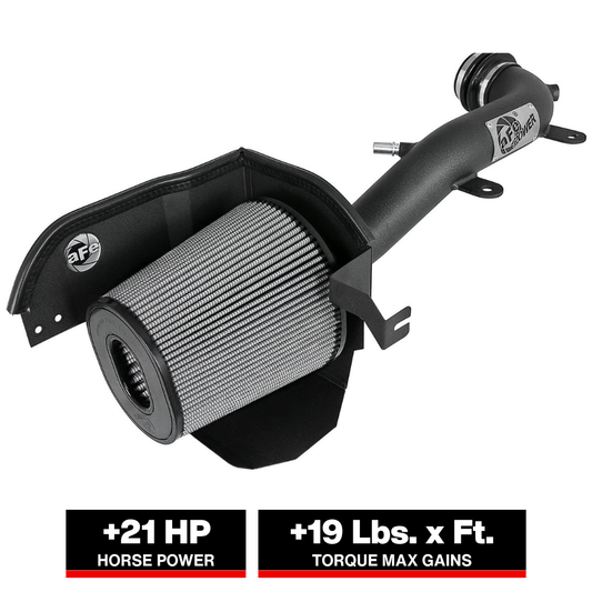aFe Magnum FORCE Stage-2 XP Pro DRY S Cold Air Intake System 2018+ Jeep Wrangler (JL) V6 3.6L