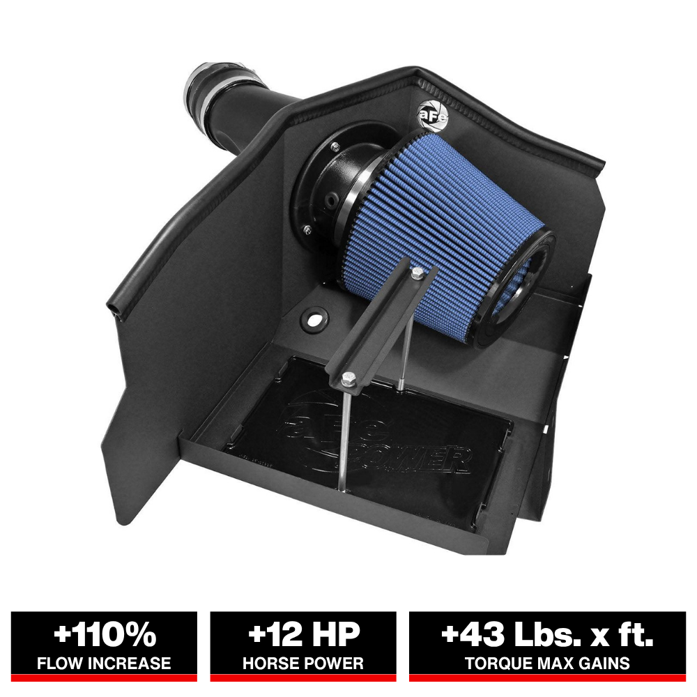 aFe MagnumFORCE Intakes Stage-2 P5R AIS P5R Ford Diesel Trucks 99-03 V8-7.3L (td)