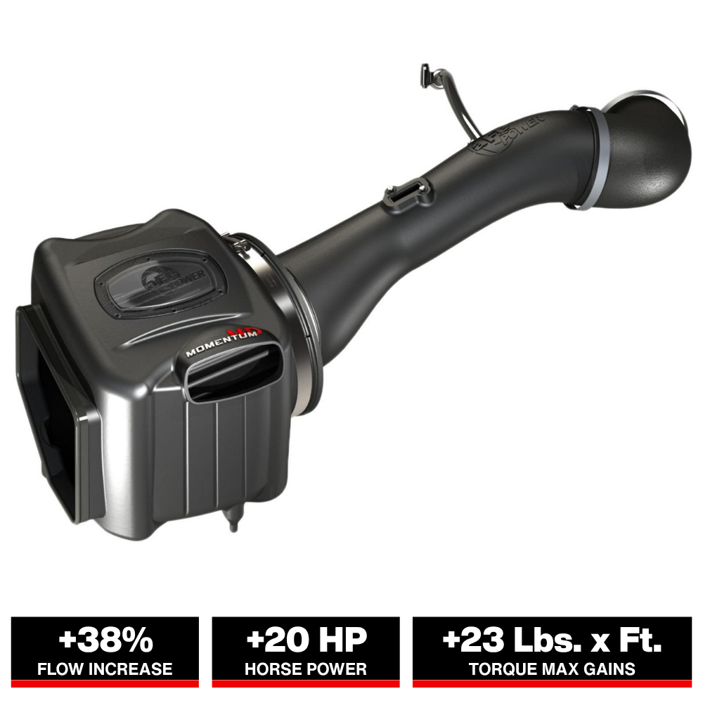 aFe Momentum GT PRO DRY S Intake System 2016 GM Silverado HD / Sierra HD V8 6.0L