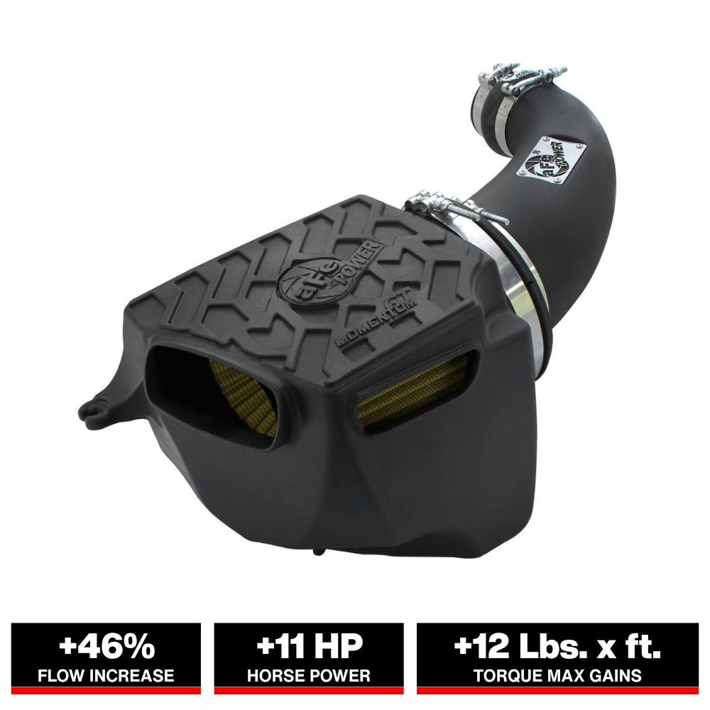 aFe Momentum GT Pro GUARD 7 Cold Air Intake System 07-11 Jeep Wrangler (JK) V6-3.8L