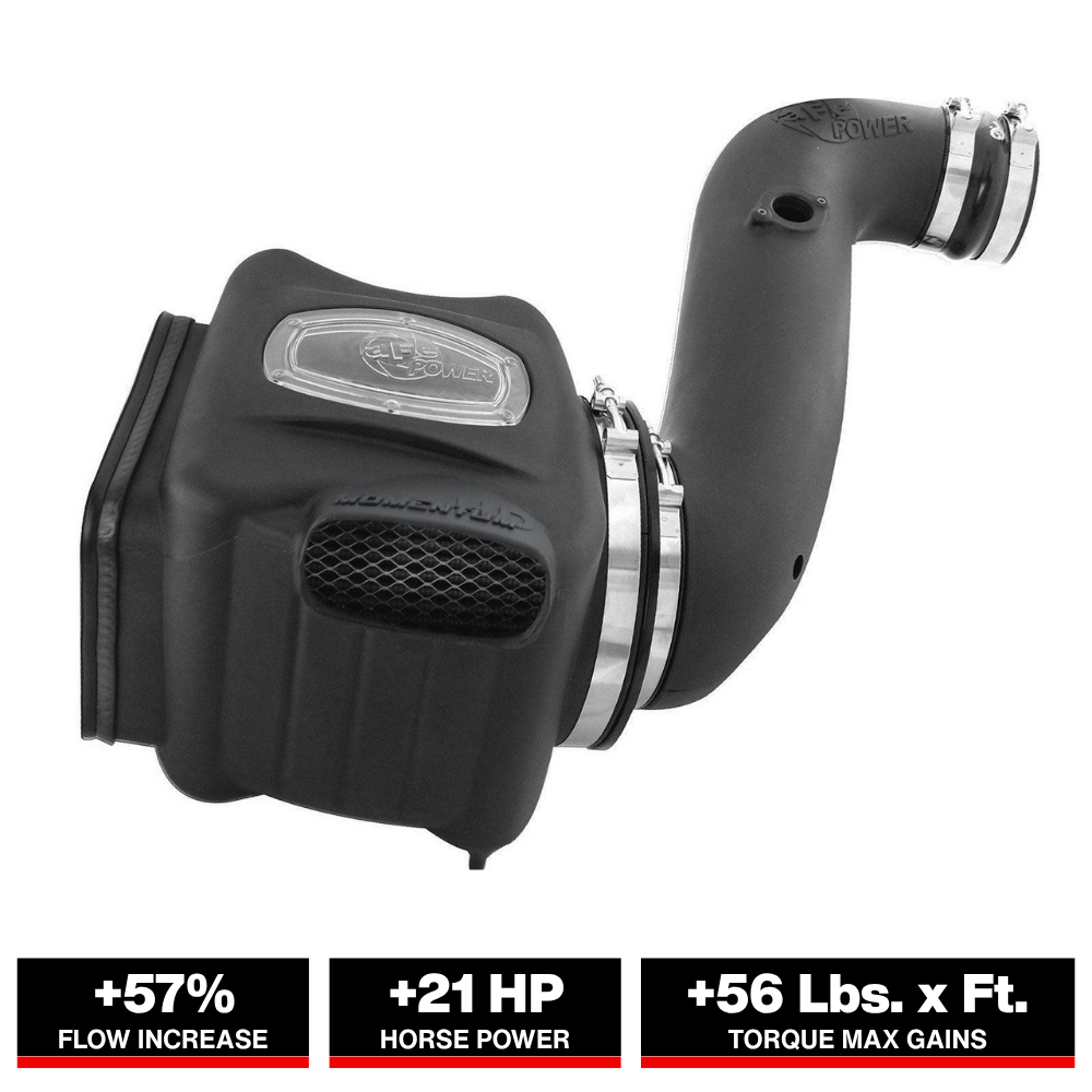 aFe Momentum HD PRO DRY S Stage-2 SI Intake System GM Diesel Trucks 06-07 V8-6.6L (See 51-74003-E)