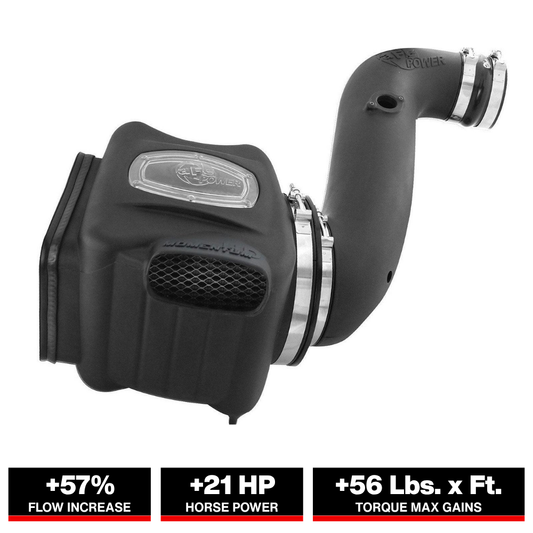 aFe Momentum HD PRO DRY S Stage-2 SI Intake System GM Diesel Trucks 06-07 V8-6.6L (See 51-74003-E)