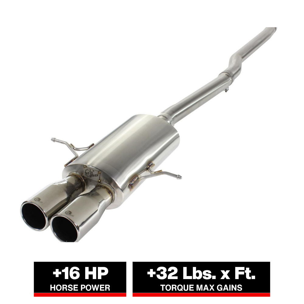 aFe MACHForce XP Cat Back Exhaust 07-13 Mini Cooper S L4 1.6L (Turbo) R56/R57/R58