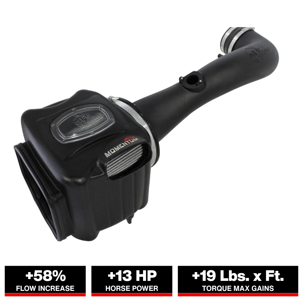 aFe Momentum GT PRO DRY S Stage-2 Si Intake System, GM 09-13 Silverado/Sierra 1500 V8 (GMT900)