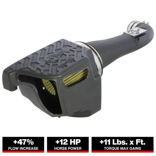 aFe Momentum GT PRO GUARD7 Cold Air Intake System 12-18 Jeep Wrangler (JK) V6 3.6L