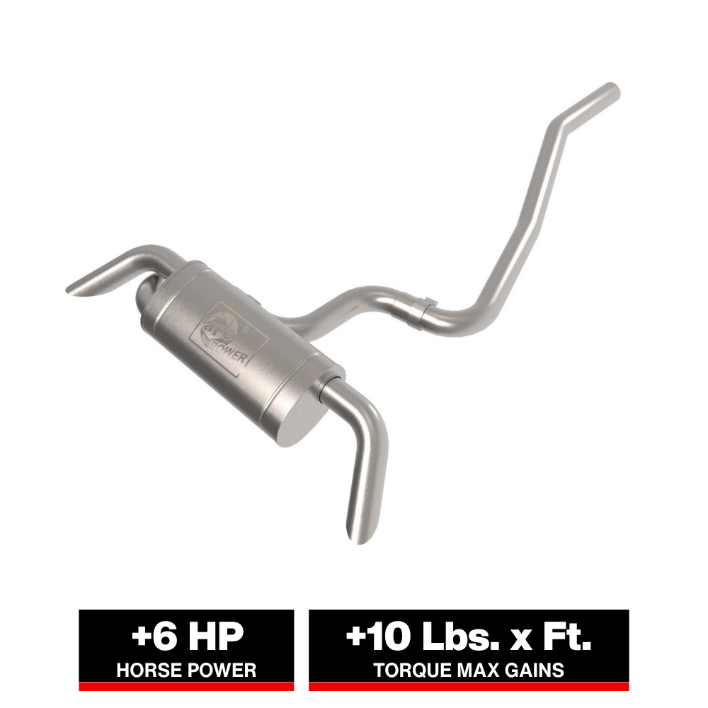 aFe MACH Force-Xp 3in - 2 1/2in SS Cat Back Exhaust System VW Tiguan 18-22 2.0 110in Wheelbase (AWD)