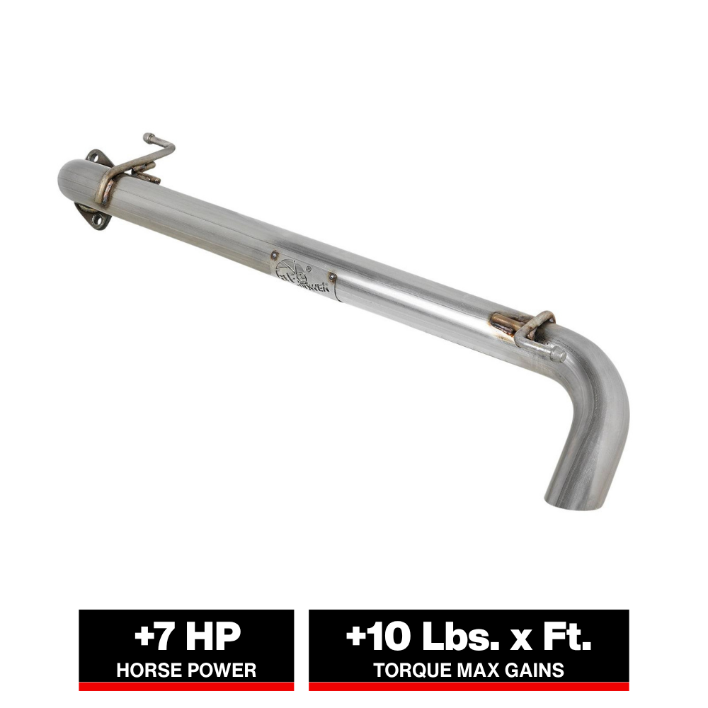 aFe Takeda 2.5in 304 SS Axle-Back Exhaust System 18-19 Subaru Crosstrek H4 2.0L