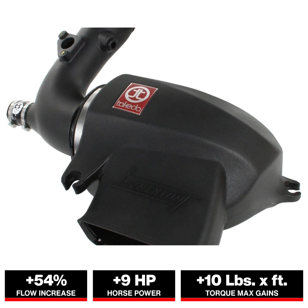 aFe Takeda Momentum Sealed Intake System 13 Scion FR-S H4 2.0L Stage 2 Pro 5R Wrinkle Black