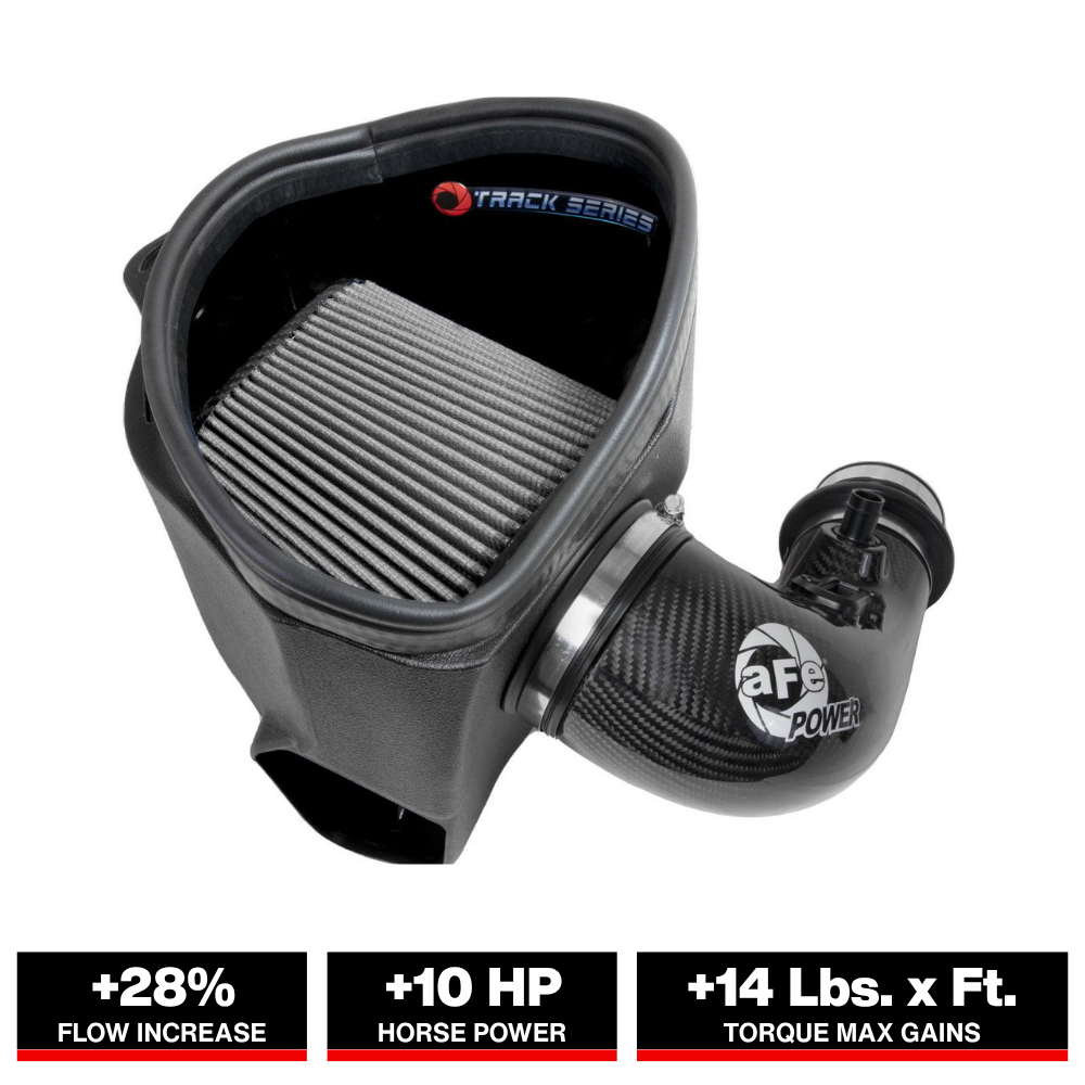 aFe Track Series Carbon Fiber Intake System | Toyota Supra (21-24) / BMW Z4 (19-24) (57-10026R)