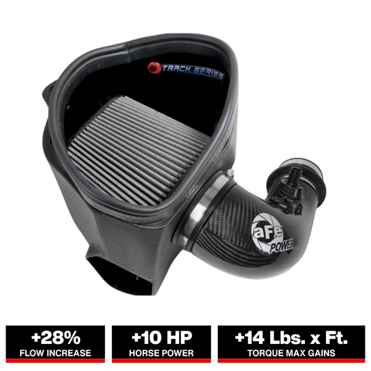 aFe Track Series Carbon Fiber Intake System | Toyota Supra (21-24) / BMW Z4 (19-24) (57-10026R)