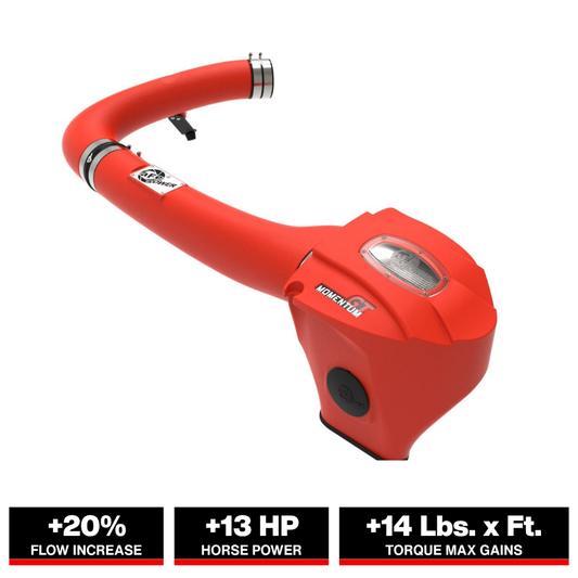 aFe Momentum GT Dry S Stage-2 Intake System 11-15 Dodge Challenger/Charger V6-3.6L (Red)