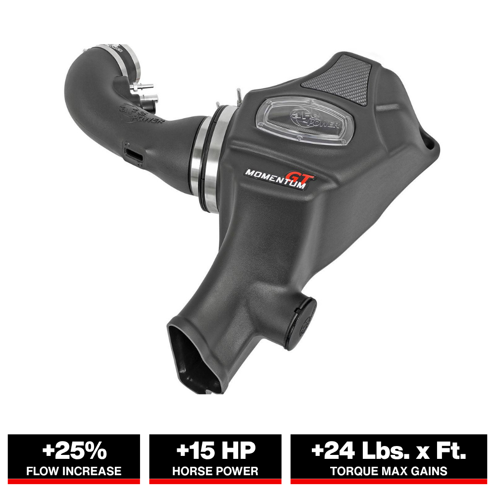aFe Momentum GT Pro Dry S Intake System 2015 Ford Mustang GT V8-5.0L