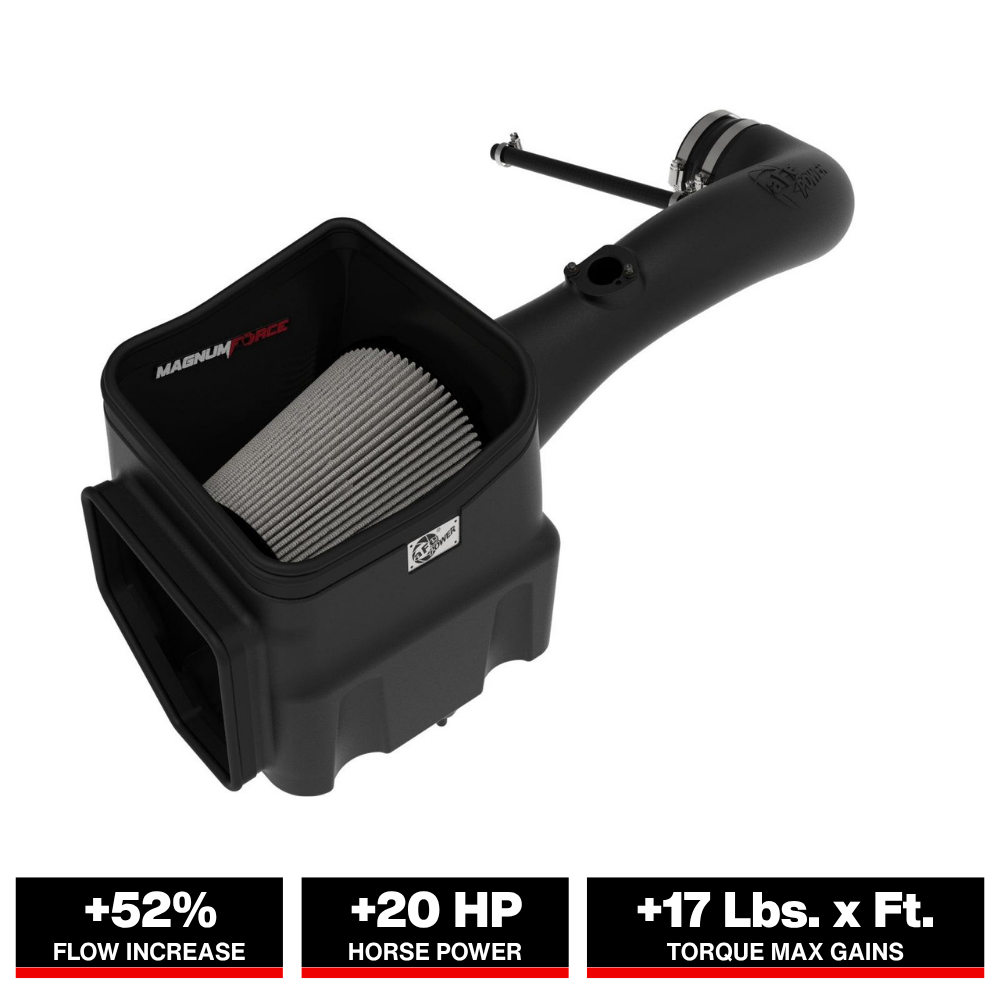 aFe Magnum FORCE Stage-2 Pro Dry S Cold Air Intake System 09-14 Chevrolet Silverado / GMC Yukon