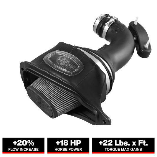 aFe Momentum Air Intake System Pro DRY S Stage-2 Si 2014 Chevrolet Corvette (C7) V8 6.2L