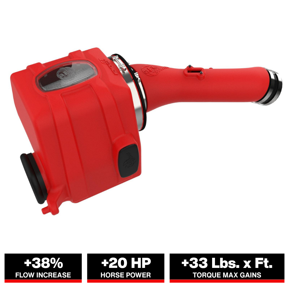 aFe 07-21 Toyota Tundra V8 5.7L Momentum GT Red Edition Cold Air Intake System w/ Pro DRY S Filter