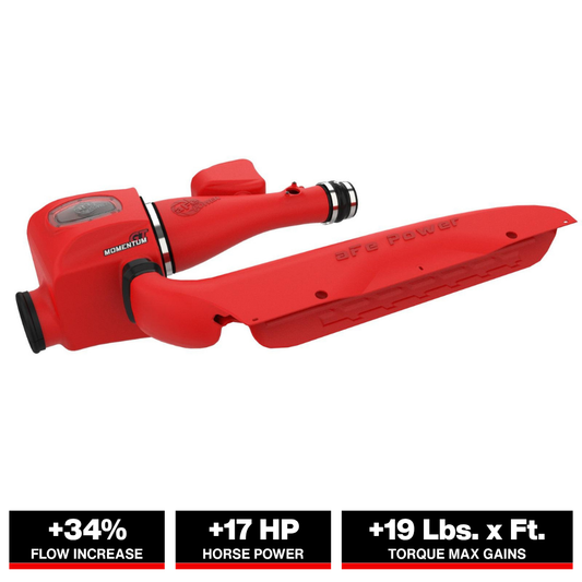 aFe 16-23 Toyota Tacoma V6 3.5L Momentum GT Red Edition Cold Air Intake System w/ Pro DRY S Filter