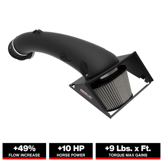 aFe Rapid Induction Cold Air Intake System w/Pro DRY S Filter 2021+ Ford F-150 V8-5.0L