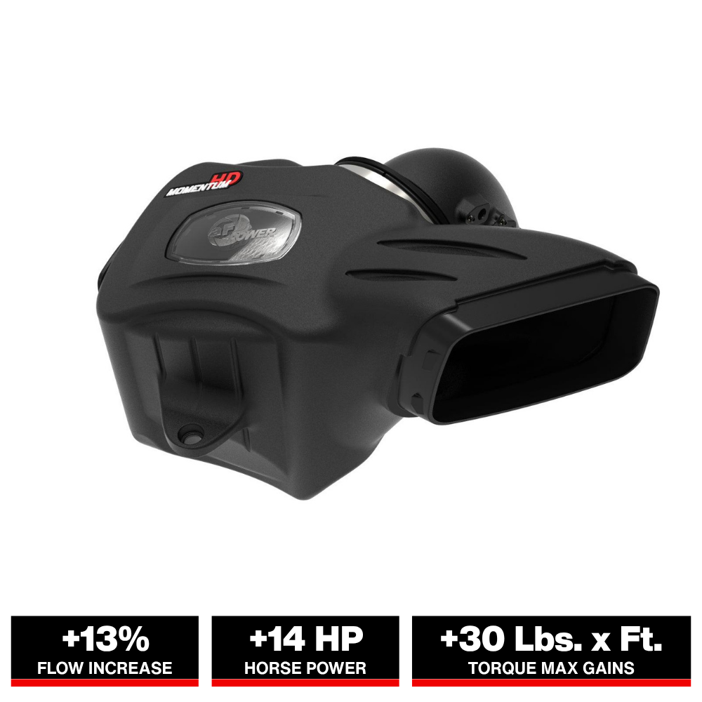aFe POWER Momentum HD Cold Air Intake System w/ Pro Dry S Media 19-20 RAM Diesel Trucks L6-6.7L (td)