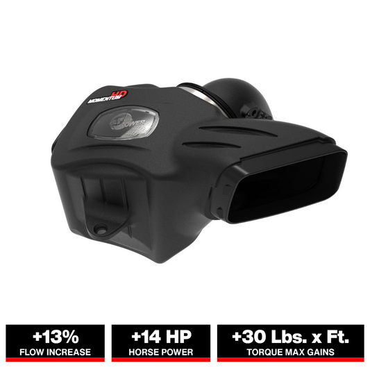 aFe POWER Momentum HD Cold Air Intake System w/ Pro Dry S Media 19-20 RAM Diesel Trucks L6-6.7L (td)