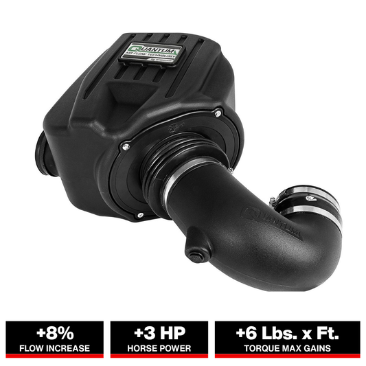 aFe Quantum Pro DRY S Cold Air Intake System 94-02 Dodge Cummins L6-5.9L - Dry
