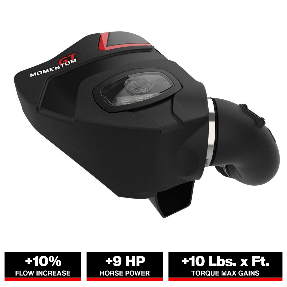 aFe Momentum GT Cold Air Intake System w/Pro Dry S Filter 20-21 BMW M340i (G20) 3.0 L6 (t) N58