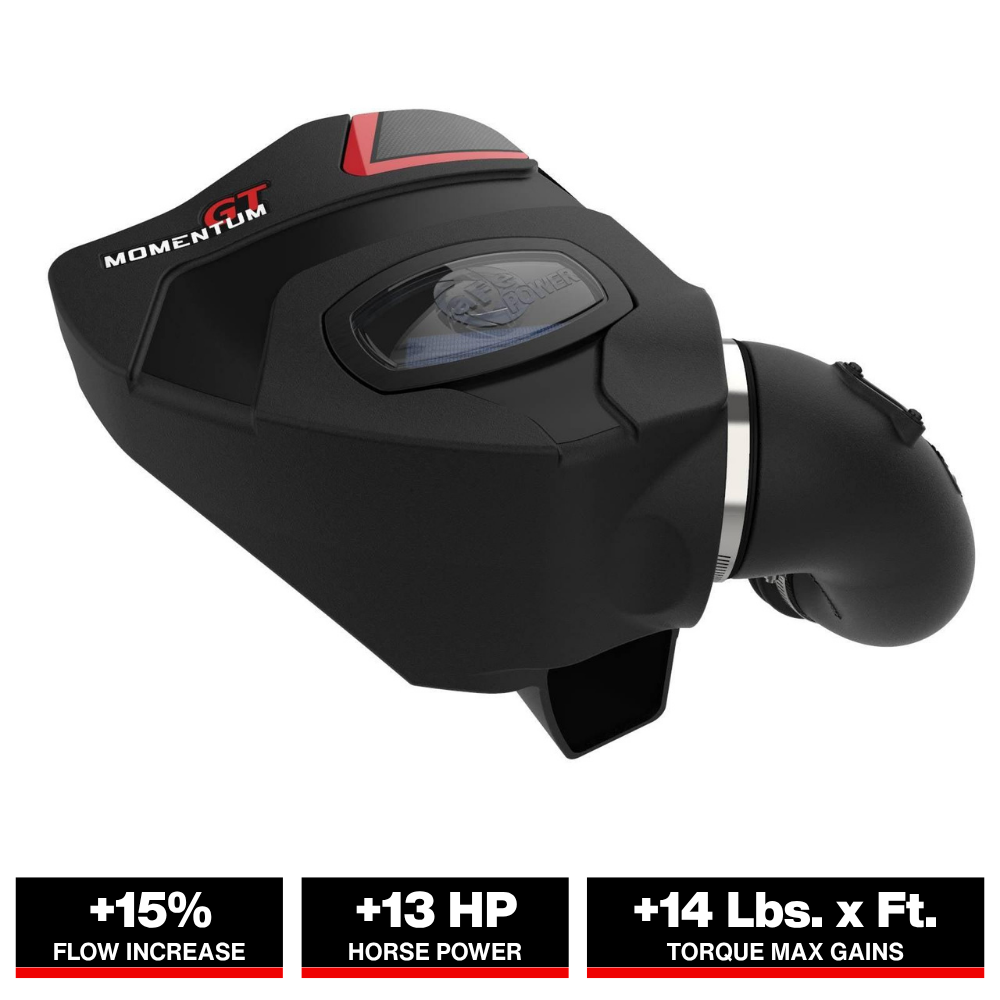aFe Momentum GT Cold Air Intake System w/Pro 5R Filter 20-21 BMW M340i (G20) 3.0 L6 (t) N58
