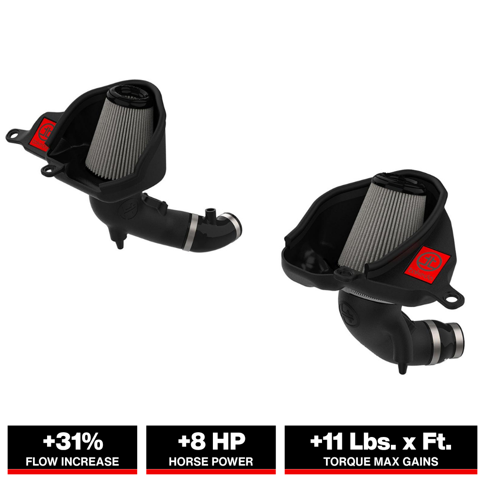 aFe Takeda Stage-2 Pro Dry S Cold Air Intake System 16-19 Infinity Q50/Q60 V6-3.0L (tt)