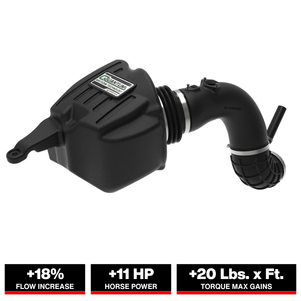 aFe 07-09 Ram 2500/3500 Cummins L6 6.7L (td)(Diesel) Quantum Cold Air Intake System w/ Pro 5R Filter