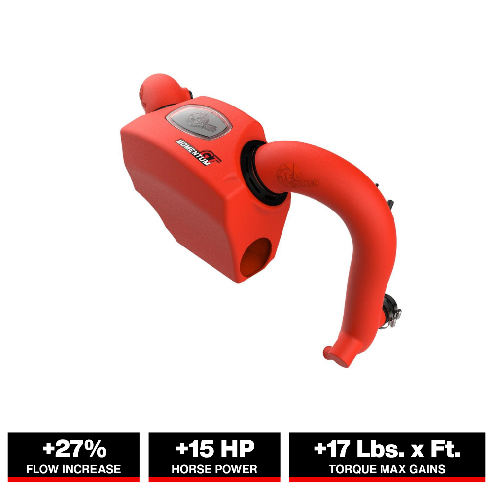 aFe Momentum GT Red Pro Dry S Cold Air Intake System 20-23 Ford Explorer ST V6-3.0L TT