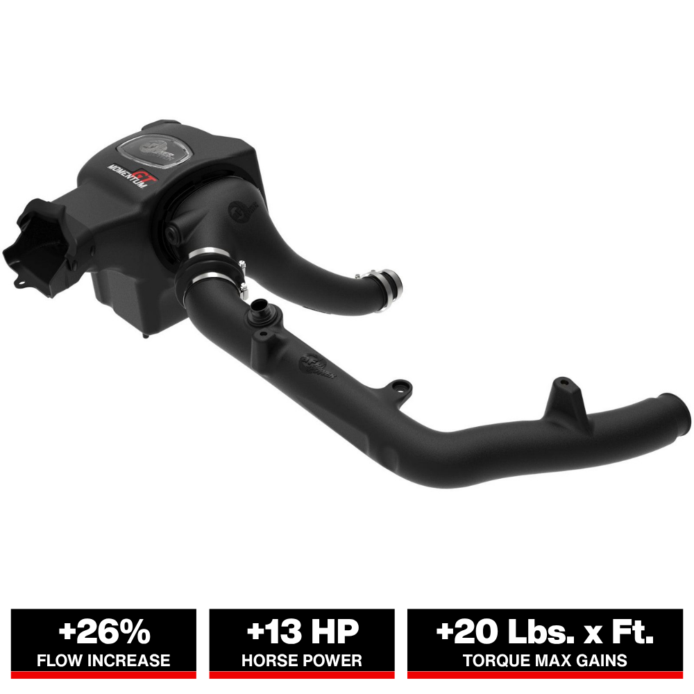 aFe Momentum GT Cold Air Intake System w/ Pro DRY S Filter Ford Bronco 2021 V6-2.7L (tt)