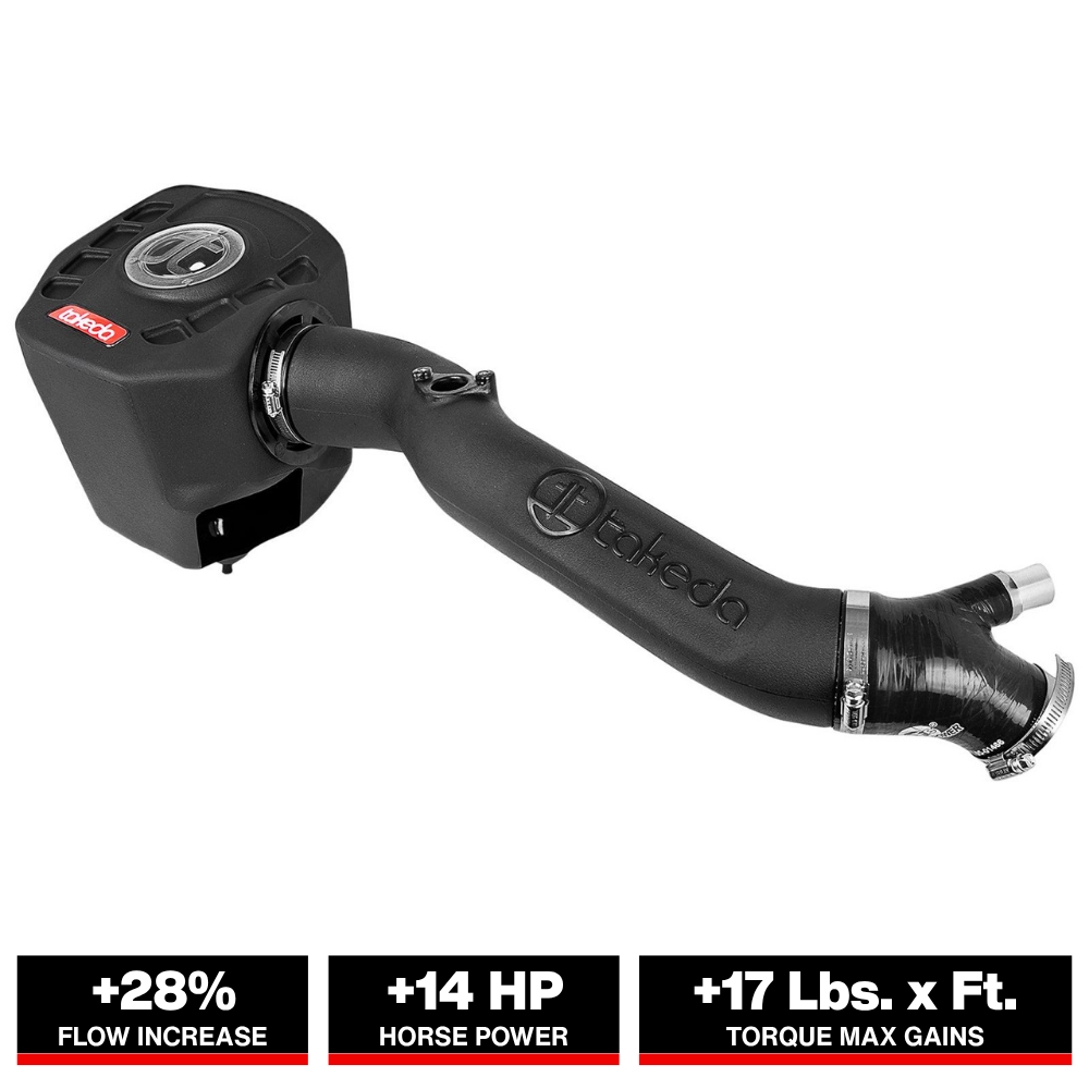 aFe Takeda Momentum GT Pro Dry S Cold Air Intake System 16-17 Lexus IS 200t