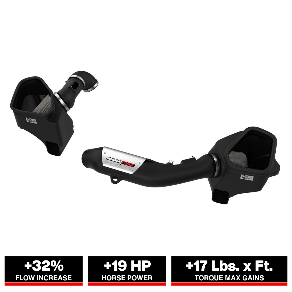 aFe POWER Magnum FORCE Stage-2 Pro DRY S Cold Air Intake System 15-19 BMW M3/M4 3.0L