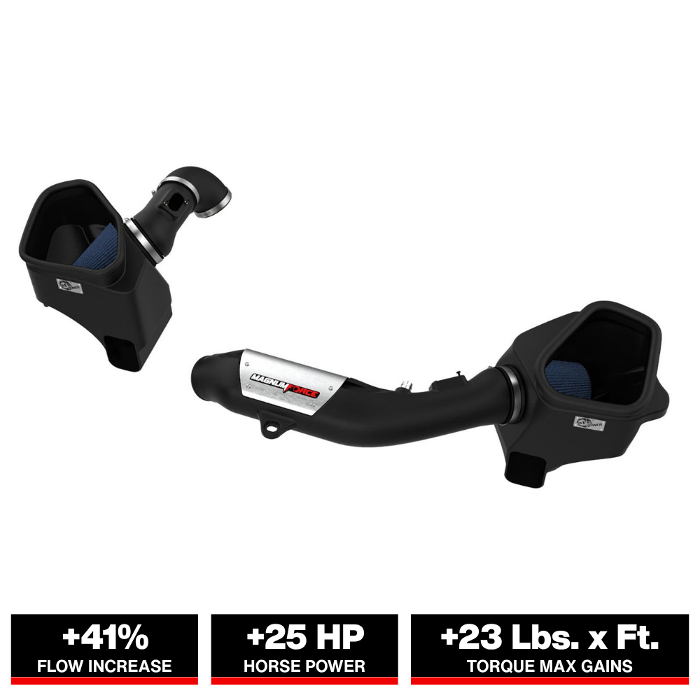 aFe POWER Magnum FORCE Stage-2 Pro 5R Cold Air Intake System 15-19 BMW M3/M4 3.0L