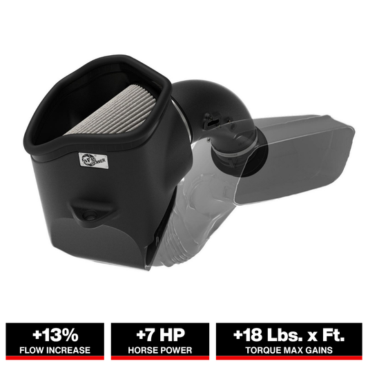 AFE 2019 Dodge Ram 2500 L6 6.7L Diesel MagnumFORCE Stage-2 Intake Pro Dry S Filter