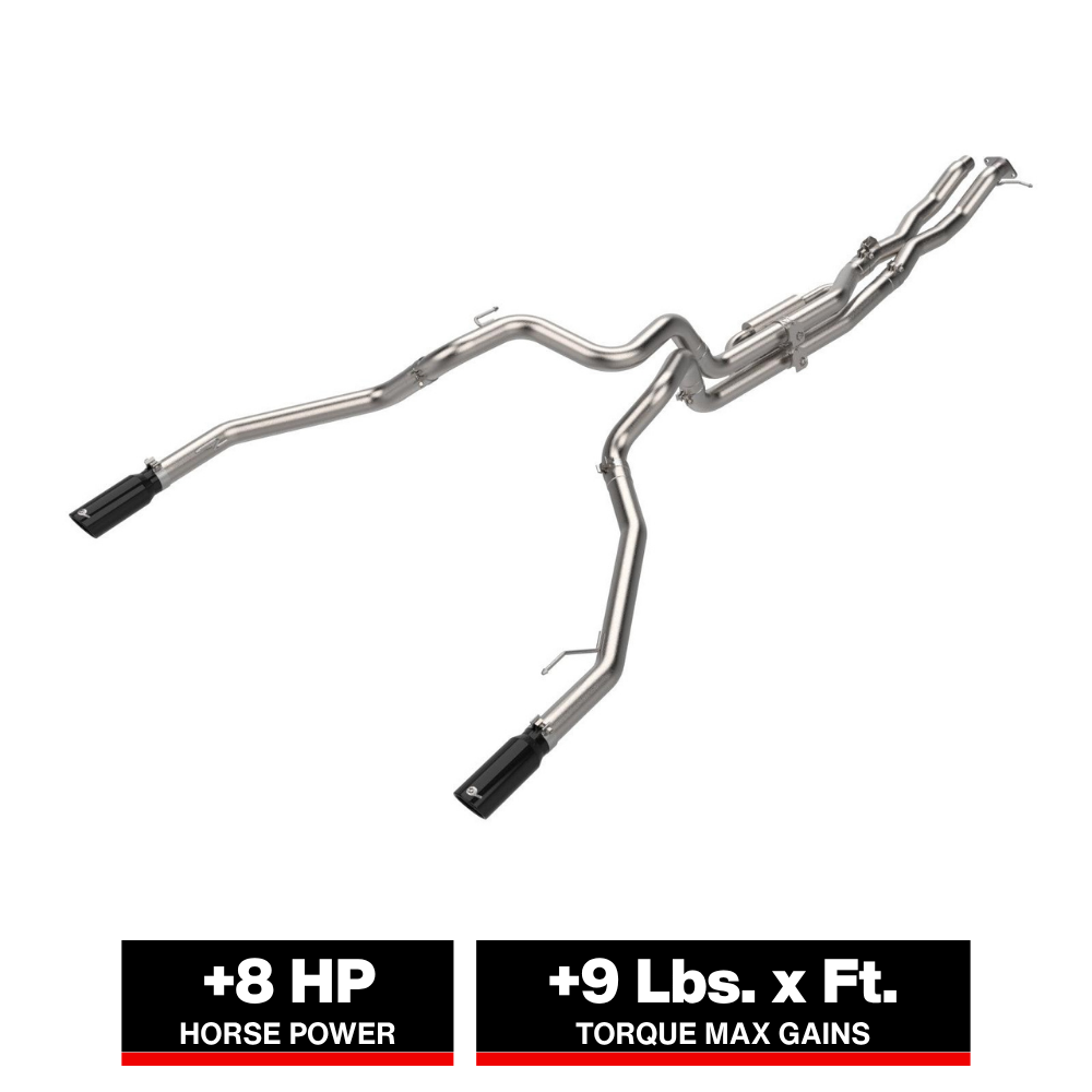 aFe Vulcan Series 3in 304SS Cat-Back Exhaust 24-25 Ford Ranger Raptor V6-3.0L (tt) w/ Black Tips
