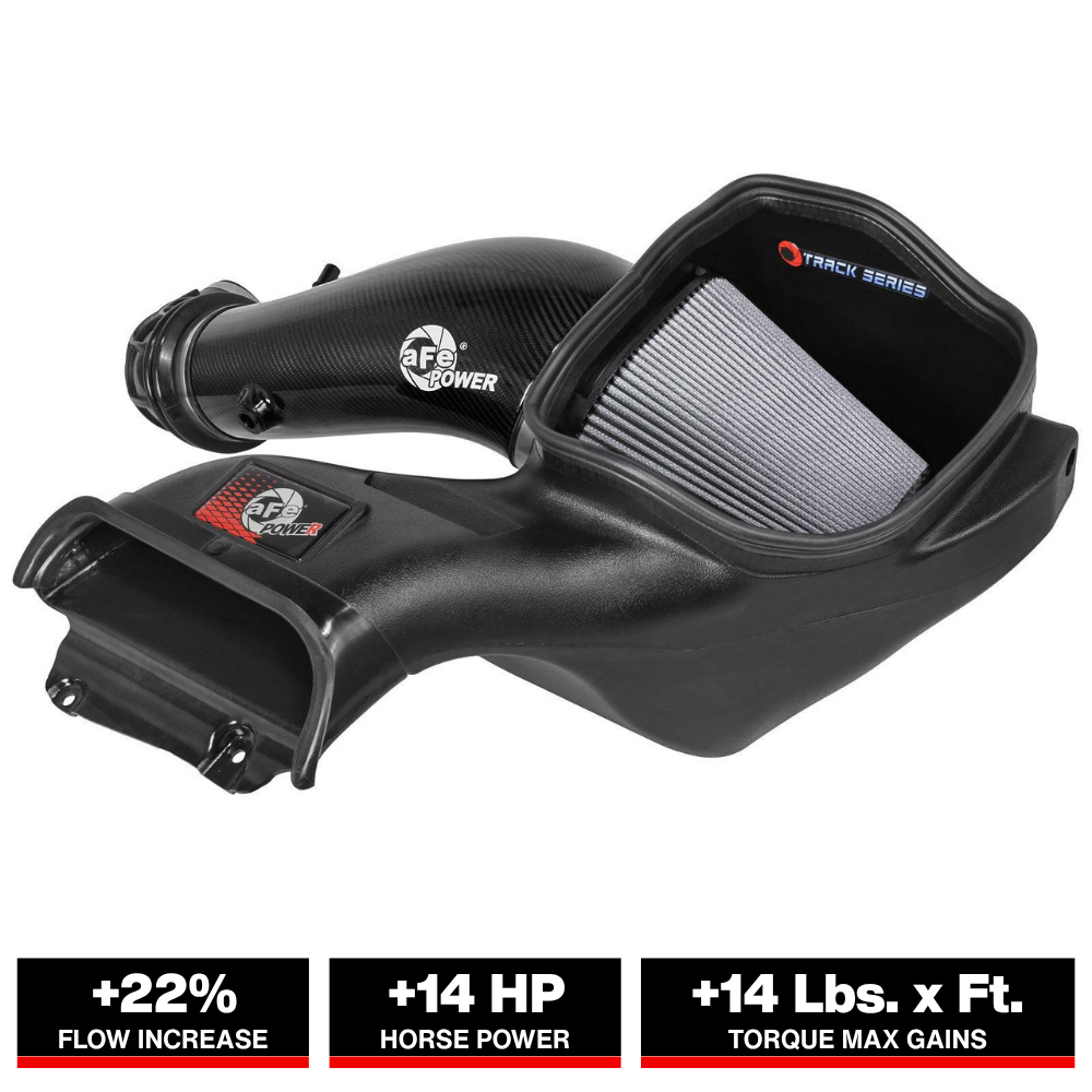 aFe 23-24 Ford F150 Raptor R V8 5.2L Supercharged Track Series Air Intake w/ PDS Filter