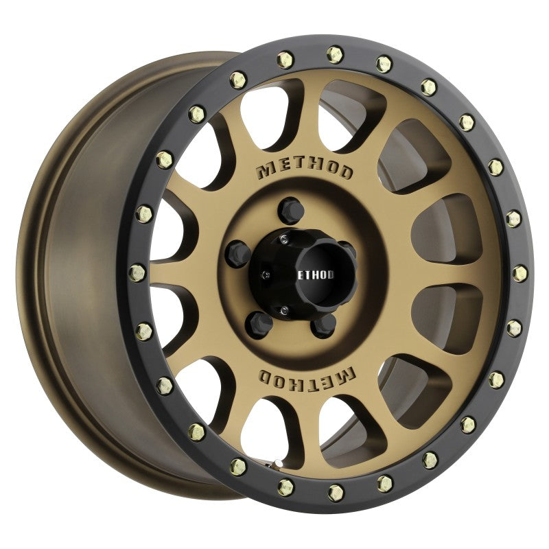 Method Wheels MR305 Bronze - Matte Black Lip | 18x9" +0mm | 5x150mm Wheel