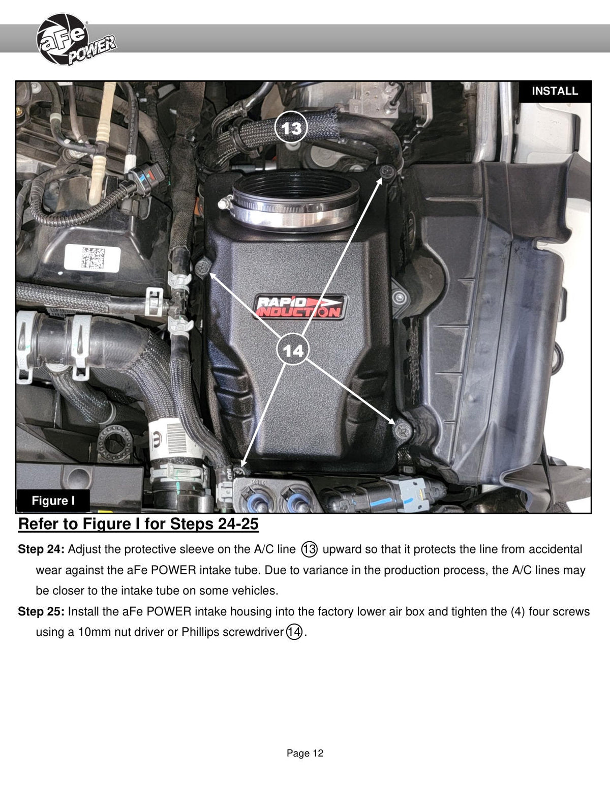 aFe Rapid Induction Cold Air Intake System w/Pro DRY-S Filter 20-21 Jeep Wrangler V6 3.0L