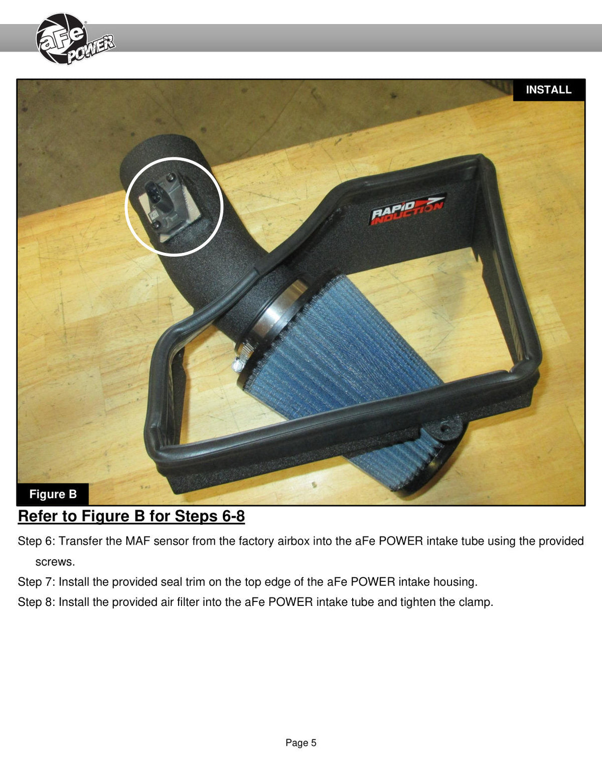 aFe 19-21 Mini Cooper / S / Clubman L3 1.5L (t) MagnumFORCE Intake Stage-2 Pro 5R