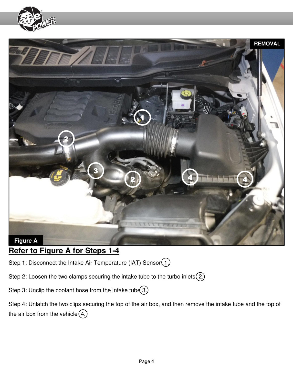 aFe Rapid Induction Pro 5R Cold Air Intake System Brushed 21-22 Ford F-150 Raptor V6-3.5L (tt)