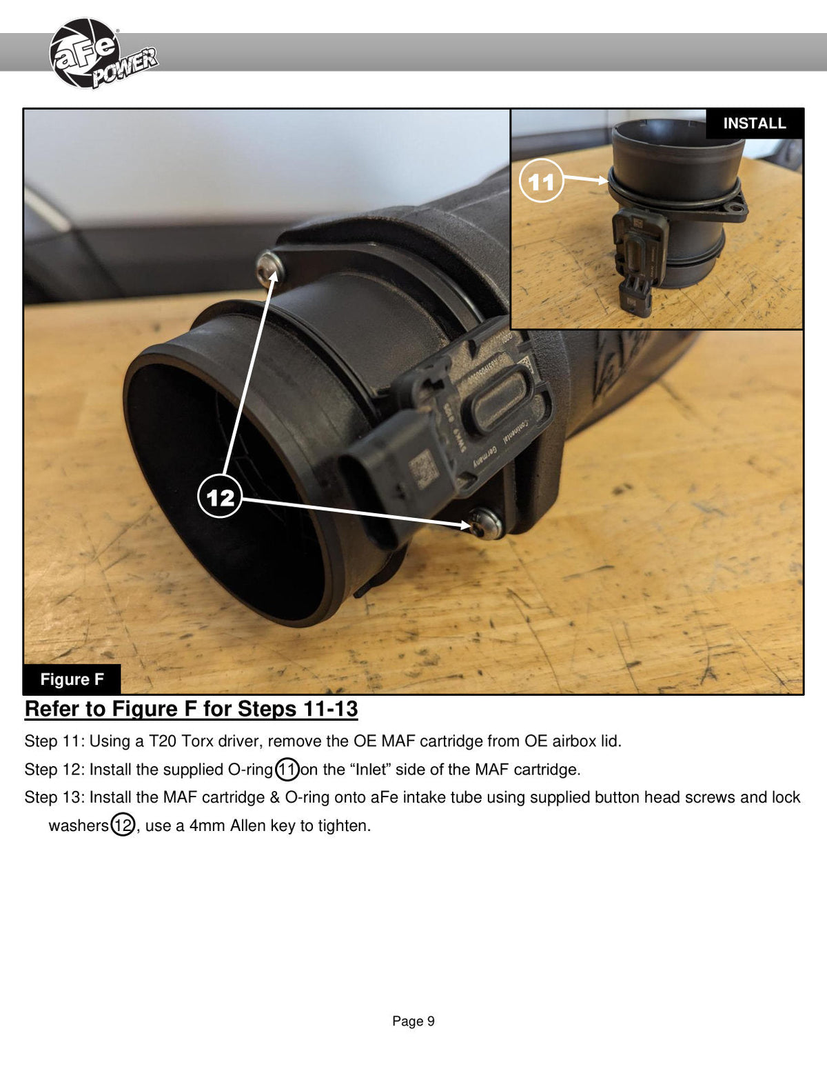 aFe Rapid Induction Pro 5R Cold Air Intake System 14-17 Mercedes-Benz Sprinter 2500/3500 L4-2.1L