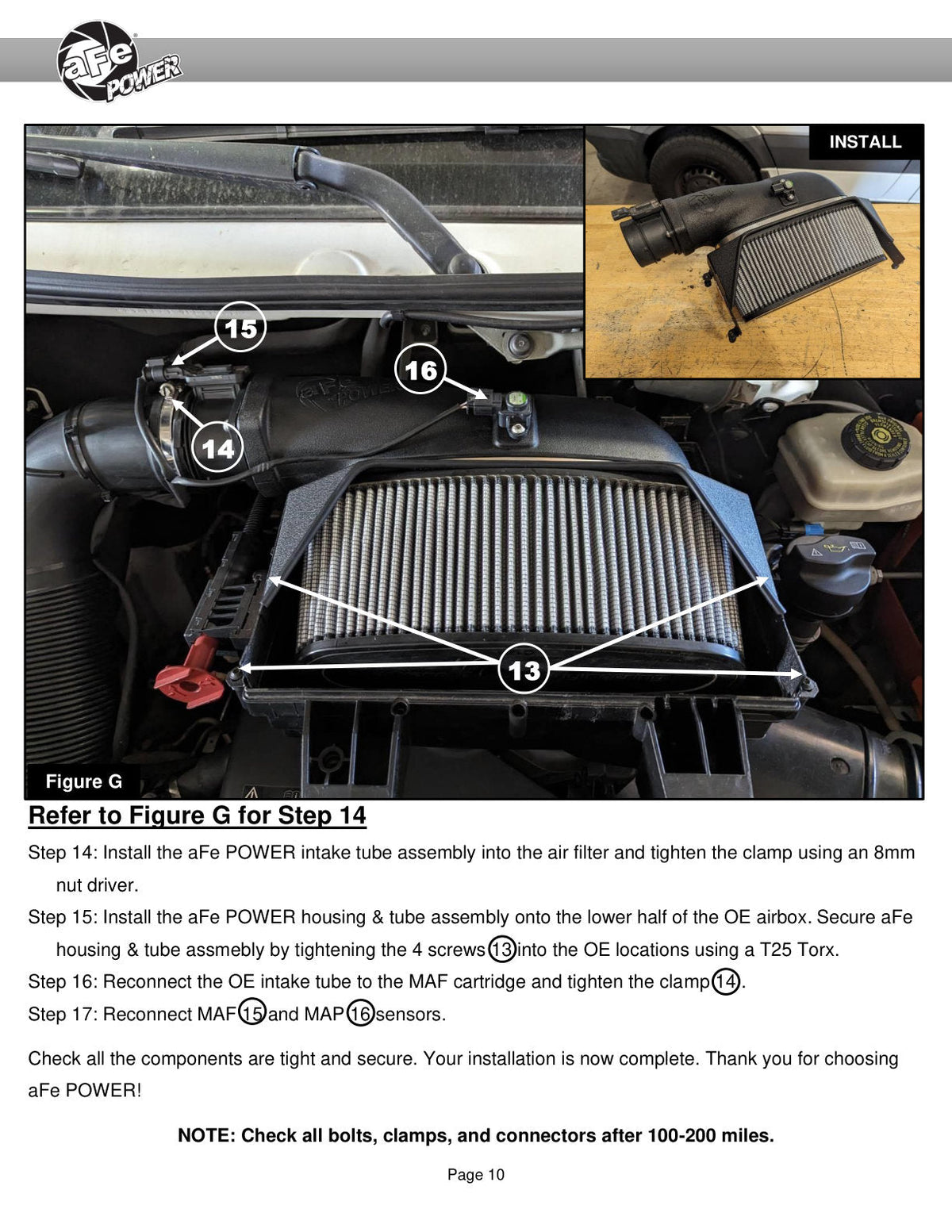 aFe Rapid Induction Pro 5R Cold Air Intake System 14-17 Mercedes-Benz Sprinter 2500/3500 L4-2.1L