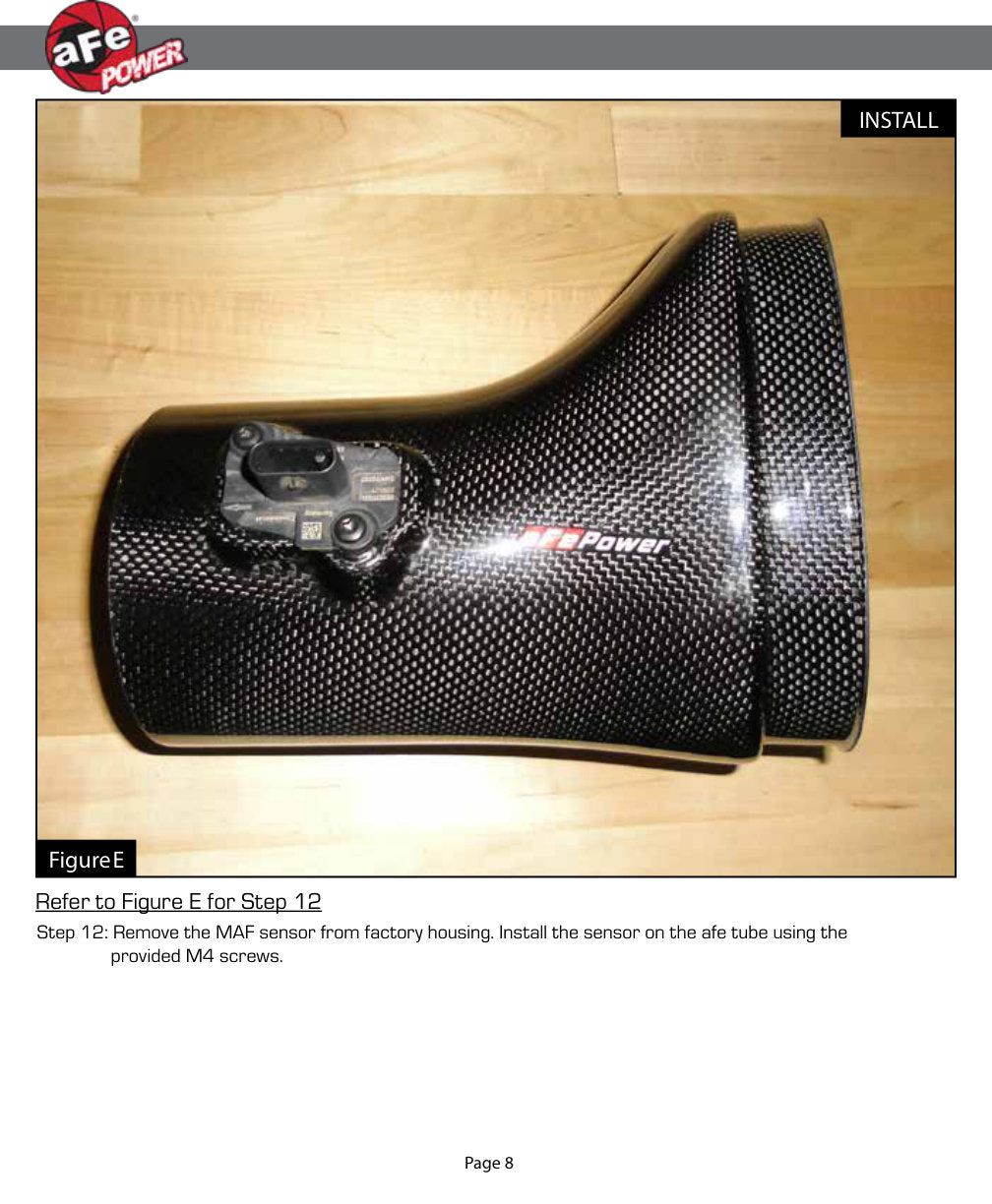 aFe Momentum GT Black Series Carbon Fiber CAIS 15-16 Dodge Challenger SRT Hellcat V8-6.2L (sc)