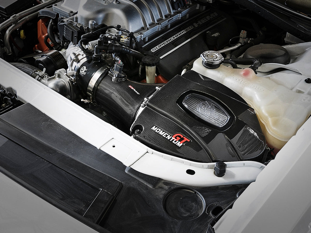 aFe Momentum GT Black Series Carbon Fiber CAIS 15-16 Dodge Challenger SRT Hellcat V8-6.2L (sc)