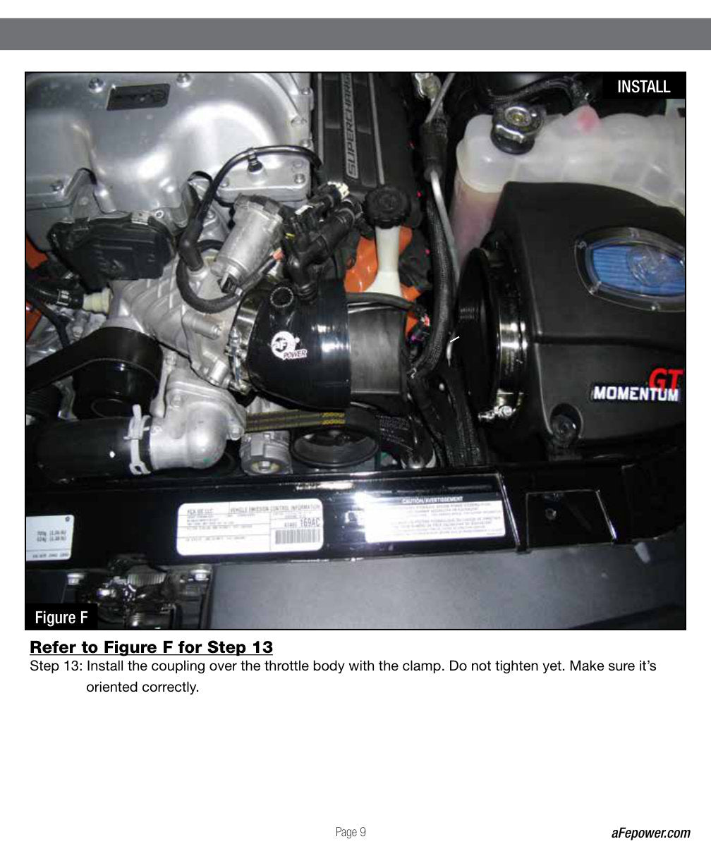 aFe Momentum Air Intake System PRO 5R w/ Extra Filter 2015 Dodge Challenger SRT Hellcat 6.2L (sc)