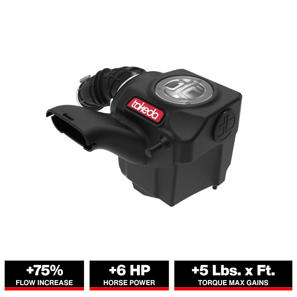 aFe Takeda Momentum Pro Dry S Cold Air Intake System 14-19 Ford Fiesta L4-1.6L