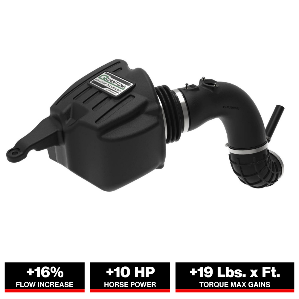 aFe 07-09 Ram 2500/3500 Cummins L6-6.7L (td) Quantum Cold Air Intake System w/ Pro Dry S Filter